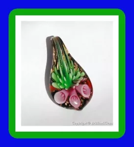 AUTHENTIC Hand Crafted MURANO Glass Pendant From Art District In Venice Italy - Picture 1 of 2