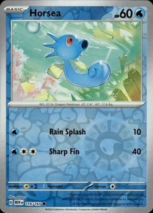 Pokémon 151 - Horsea 116/165 - Reverse Holo - NM/M - Picture 1 of 1