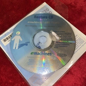 eMachines T1220-T1440 RESTORE CD 2 DISC SET Ver 1.1 - Picture 1 of 4