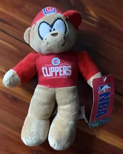 "Oso de peluche Los Angeles Clippers mercancía genuina coleccionable de la NBA etiqueta nueva 8""" - Imagen 1 de 2