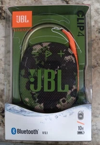 JBL Clip 4 Ultra-portable Waterproof BLUETOOTH Speaker V5.1 CAMO (CP2017952) - Picture 1 of 6