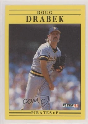 1991 Fleer Doug Drabek #36 - Image 1 of 2