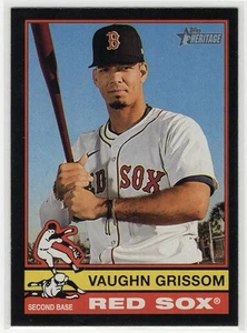 Vaughn Grissom 2025 Topps Heritage Black Border SP #331 *Impresión 50* - Imagen 1 de 2