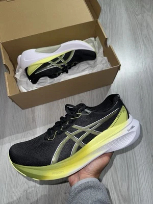Asics Gel Kayano 30 “Negro/Amarillo Brillante” Talla Reino Unido 8 NUEVO ENVÍO RÁPIDO ✅ Foto 1 de 4