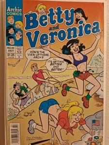 BETTY AND VERONICA 65 1993 VOL 2 NEWSSTAND VARIANT ISSUE SEXUAL INNUENDO COVER - Picture 1 of 15