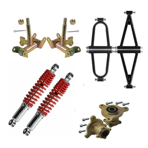 Go kart Suspension Shock Swing Arm A-Arm Hub for Go Kart E Bike ATV 4 Wheeler - Picture 1 of 9
