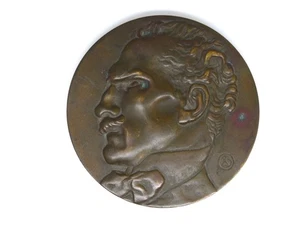 Vintage Arturo Toscanini Bronze Tribute Medallion by Medallic Art Co. 2 5/8" - Picture 1 of 4