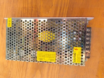 120v ac to 24v dc converter transformer power supply 5 amp - Image 1 of 4