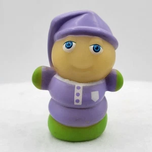 Playskool Glo Friends Worm Figure Finger Puppet Glow in the Dark Vintage 1985 - Picture 1 of 7