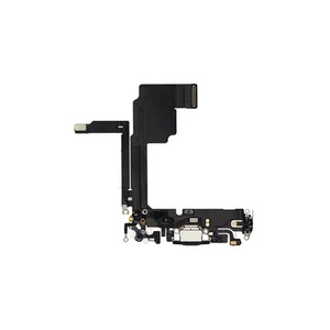 iPhone 15 Pro Genuine Reconditioned Charge Connector/Charging Port Flex - Black - Picture 1 of 2