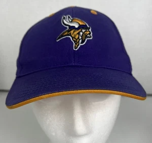 MINNESOTA VIKINGS verstellbare Logo Kappe NFL Team Bekleidung Marke JUGEND OSFM neu ohne Etikett - Bild 1 von 8