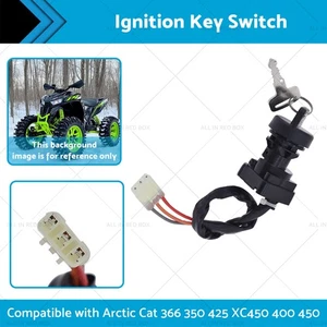 Ignition Key Switch Suitable for Arctic Cat 350 425 366 XC450 400 450 3313-439 - Picture 1 of 8