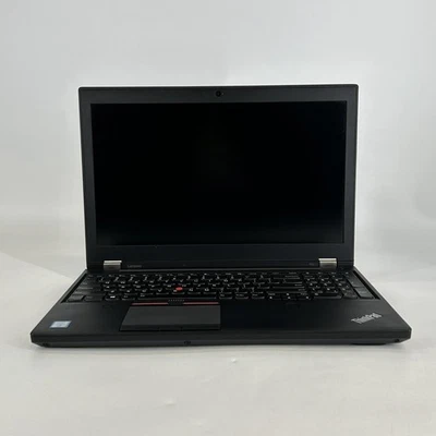 Lenovo ThinkPad P50 15.6 FHD i7-6820HQ 2.70GHz 64GB 1TB SSD NVIDIA Quadro M2000M - Image 1 of 4