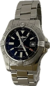 Breitling Avenger II GMT A32390 Schwarz 43mm Automatik Herrenuhr TOP A4595 - Bild 1 von 13