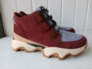SOREL Women's Kinetic Impact Waterproof Boot Stone Spice/Brown Size 10.5 - Picture 1 of 10