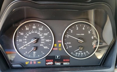 X1 OE 2017 velocímetro calibre clúster 73 k millas BMW Foto 1 de 4