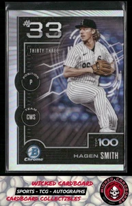 Hagen Smith 2025 Bowman Scouts Top 100 #BTP-33 Chicago White Sox - Picture 1 of 2