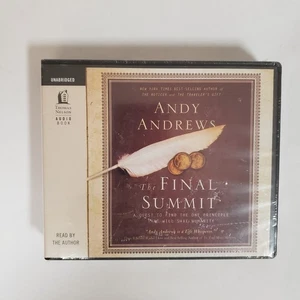 Andy Andrews - The Final Summit Unabridged Audiobook (5-CD Set, 2011) New Sealed - Picture 1 of 3