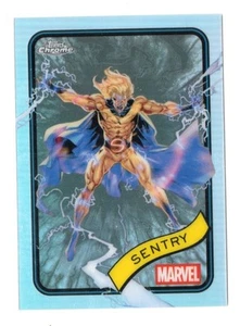 2025 Topps Marvel Chrome Sentry Silver Refractor #168 New Avengers - Imagen 1 de 1