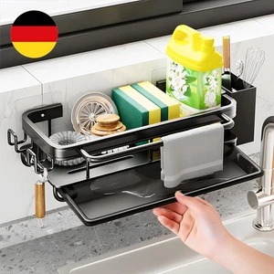 Spülbecken Organizer, Spülbecken Caddy Organizer Sink Organizer Utensilien Korb - Bild 1 von 5