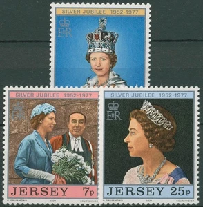 Jersey 1977 Königin Elisabeth II. 157/59 postfrisch - Picture 1 of 1