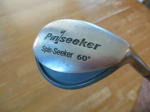 Pinseeker Spin-Seeker 60 Lob Wedge / Pinseeker Lite Flex Graphite Shaft - Picture 1 of 7