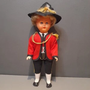 Vintage Tracht Doll German Austrian Doll National Costume Dress Retro Kitsch 60s - Picture 1 of 12
