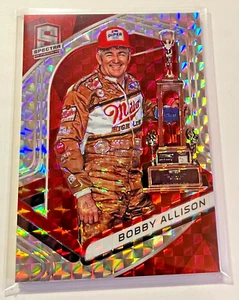 Bobby Allison Mint 2020 Panini Spectra Racing Red Mosaic Parallel SP #24/25 - Picture 1 of 2