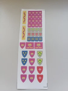 LEGO 375 Castello - Sticker Adesivo Custom - Vintage Legoland - Foto 1 di 3