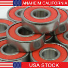 608-2RS Ball Bearing with Red Seals Pack of 100 Wholesale LOT Skate/Skateboard