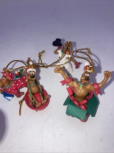 Scooby Doo Mini Adornos Trevco Dibujos Animados Red Vacaciones Navidad Conjunto De 4 - Imagen 1 de 9