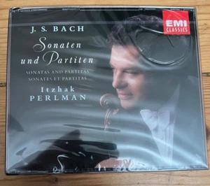 Bach Sonatas & Partitas Itzhak Perlman 2CD BOX SET NEW SEALED - Picture 1 of 2
