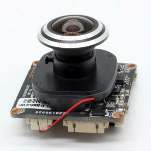HD 3mp CCTV IP Camera Module Network Security board fisheye XMEye +1.7mm lens - Picture 1 of 5