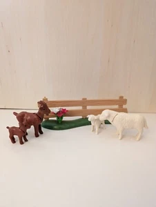 Playmobil Schafe Und Ziegen Mit Zaun Zubehör Bauernhof - Bild 1 von 1