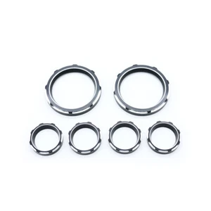 Motorcycle Speedometer Gauge Burst Bezel Kit For Harley FLHT Touring Glide 96-13 - Imagen 1 de 8