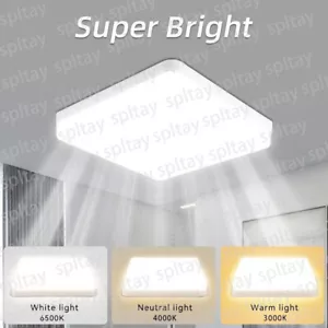 LED Deckenlampe Deckenleuchte 12W-60W Küchenlampe Flurleuchte Badezimmer-Lampe - Bild 1 von 35