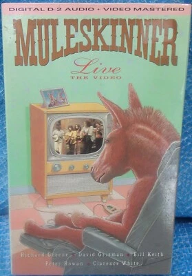 Muleskinner Live Factory Sealed VHS Sierra Home Video Remastered KCET 1973 VTG - Immagine 1 di 4