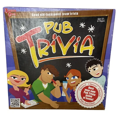 Pub Trivia Game by University Games Brand- 2012 - Image 1 of 4