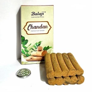 Balaji Chandan Premium Incense Wet Dhoop Sticks 100% Pure Natural - Picture 1 of 2