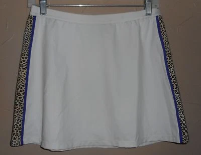 Новый с Ярлыками TAIL TECH женский размер маленький юбка белый леопард sport тянуть на Рекомендуемая розничная цена производителя $50 - Изображение 1 из 4