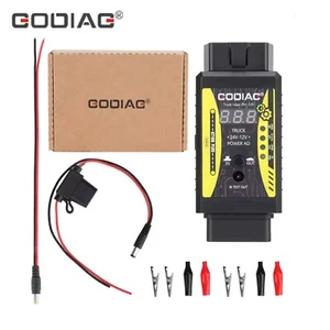 GODIAG GT106 PLUS 24V to 12V Truck Adapter Fuel Injector Cleaning & Testing - Picture 1 of 5