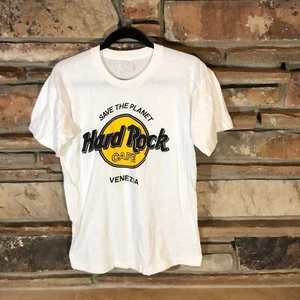Camiseta vintage Hard Rock Café Venezia puntada única - Imagen 1 de 3