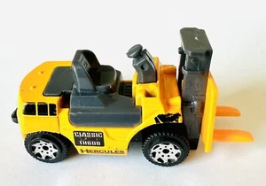Classic TH600 Hercules Forklift Toy 3” Construction Yellow Fork Lift - Picture 1 of 6