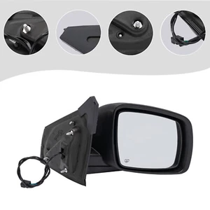 Power Mirror For 2009-2018 Dodge Journey Passenger Side Heated Manual Folding - Picture 1 of 14
