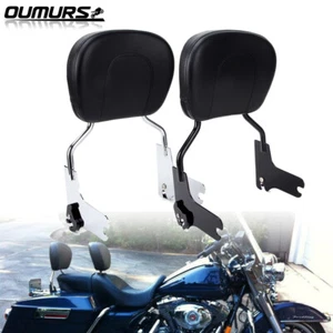 Respaldo barra Sissy pasajero para Harley Touring Electra Street Road Glide 97-08 - Imagen 1 de 15