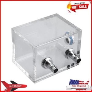 200ml Clear Water Tank Reservoir 5mm Thickness Computer Water Cooled Reservoir - Afbeelding 1 van 10