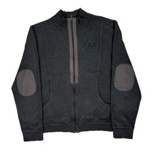 Armani Exchange Cremallera - Grande Mezcla de Algodón Gris - Imagen 1 de 8