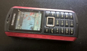 SAMSUNG SOLID EXTREME B2100 - SCARLET RED MOBILE PHONE (ORANGE) SPARES PARTS - Picture 1 of 5