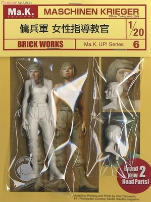Ma.K Maschinen Krieger 1/20 Mercenary Female Instructor ZbV3000 Resin Kit Japan - Image 1 of 2