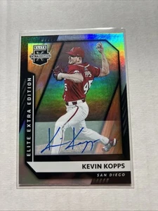 2021 Panini Elite Extra Edition Signatures Kevin Kopps #99 Auto - Picture 1 of 2